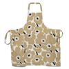 Marimekko Apron Pieni Unikko (Off-white x Beige x Dark Blue) 069907 185cm (83.5cm) [Parallel Import]