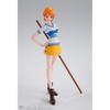 TAMASHII NATIONS S.H. Figuarts One Piece Nami Adventure Dawn 140mm Painted Action Figure ABS PVC