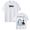 Rapper Cris Mj Tour 2026 Merch Tshirt Men Women Harajuku Gothic T Shirts High Quality Cotton Short-sleeved Oversized T-shirts