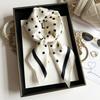 70 Simulation Silk Navy Blue Cashew Silk Scarf, Simple And High-End Sense Matching Square Scarf, Women'S Decorative Thin Scarf, Workplace Scarf.