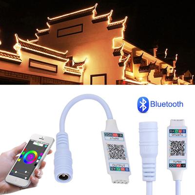 Pour 5050 3528 DC 5-24V Adaptateur Intelligent Contrôleur RGB Musique Bluetooth Bande LED Lumineuse