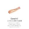 Canal Diamond Ring in 10K Pink Gold Size 151336143112 4℃ (PG), 9,