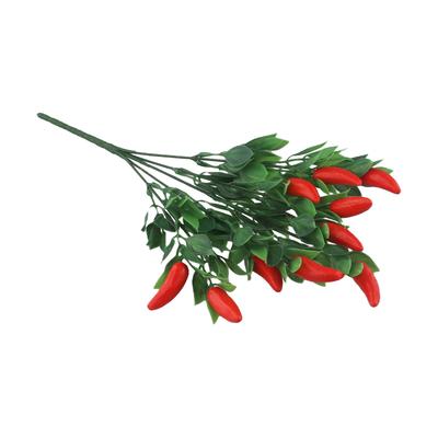 Festival Decoration Artificial Cuttings Artificial Photography Props Pomegranate Floral Décor Foam Orange Pepper