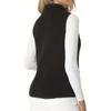 Plus Size Women's Fleece Lined Sleeveless Zipper Pocket Vest Cardigan Jacket, Autumn Winter Outerwear Wholesale