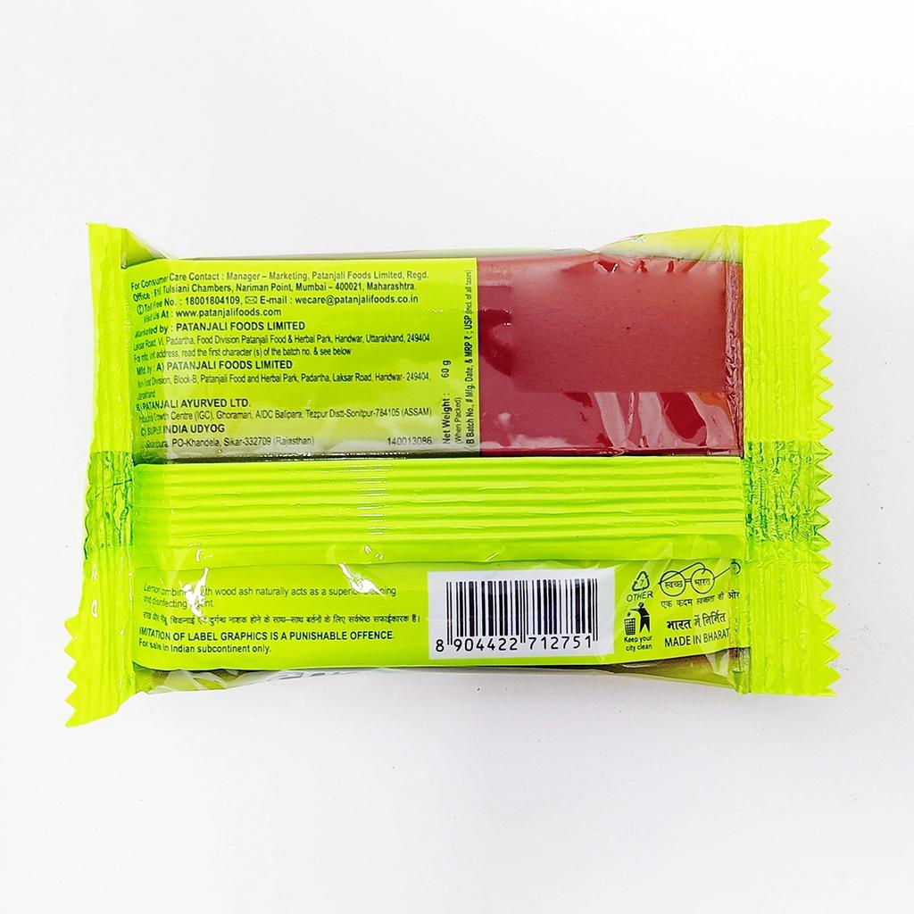 Patanjali Super Dishwash Bar, With Natural & Superior Cleaning 60gm