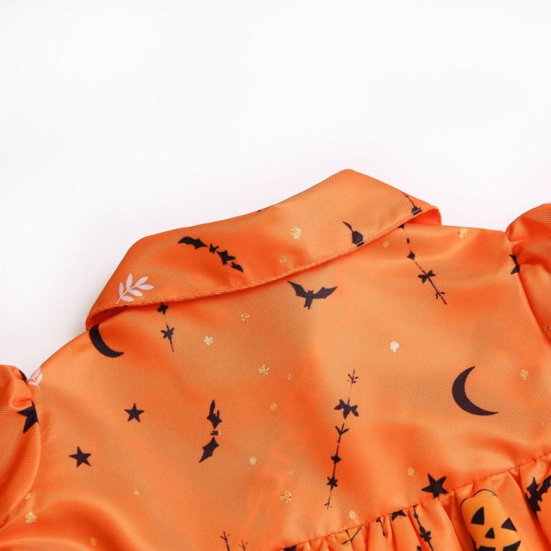 Halloween Pumpkin Costume Outdoor Decor Goose Figurine Dress-Up Outfit Party Decoration