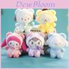 Chaveiro de Pelúcia Sanrio Macio e Fofo Design da Kuromi Para Fãs de Anime