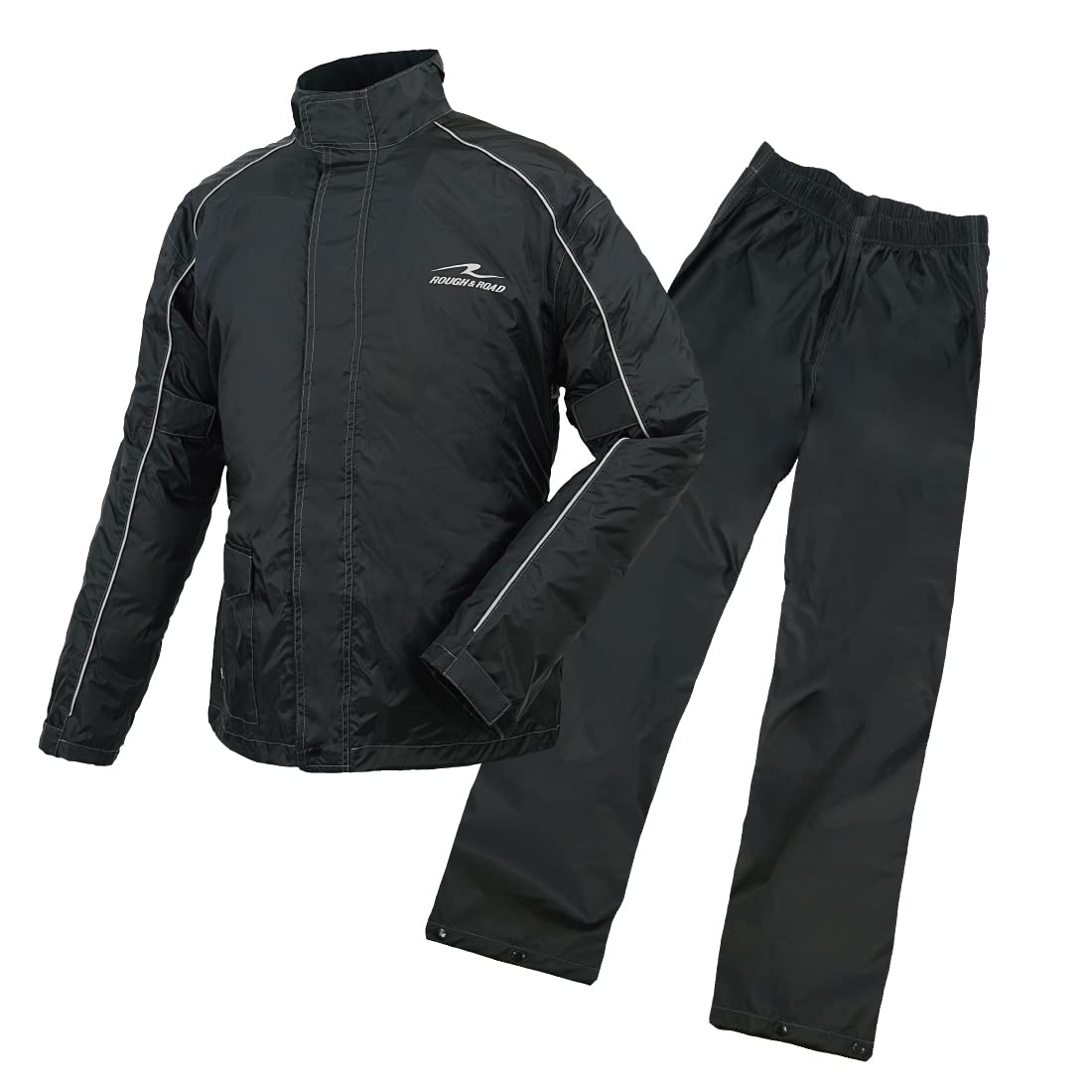 

Motorcycle Rain Dualtex Compact Rain RR7811 ROUGH&ROAD Suit, Suit, Black, Medium, чёрный