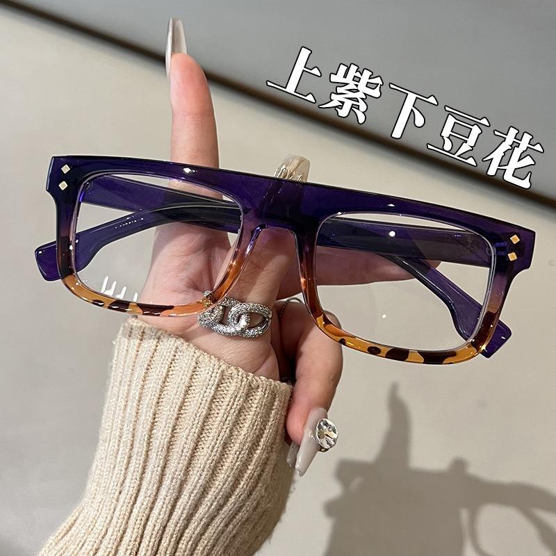 Anti Blue Light Glasses Women and Men Fashion Square Prescription Eyeglasses Myopia Hyperopia Glasses Frame Eyewear