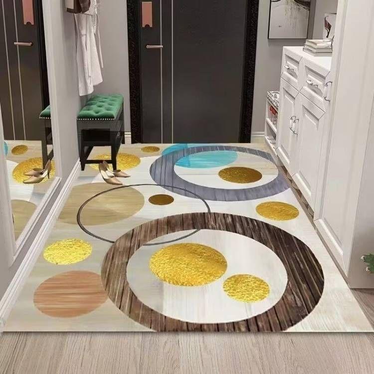 

3D роскошный мраморный красочный ковер золотого цвета для дома, гостиной, спальни, дивана, коврика, декора 120*160CM