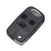 KEYYOU 3 Buttons Flip Folding Remote Key Shell Case For Lexus RX300 SC430 GX470 LS400 GS300 ES330 LX470 Fob Key Cover