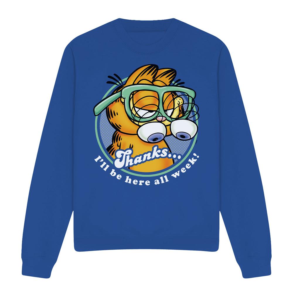 Unisex mikina pro dospělé s motivem Garfielda