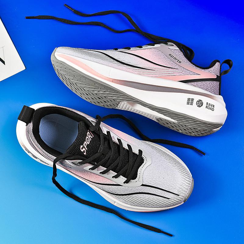 New running shoes student mesh breathable racing carbon plate pro new summer sports running shoes