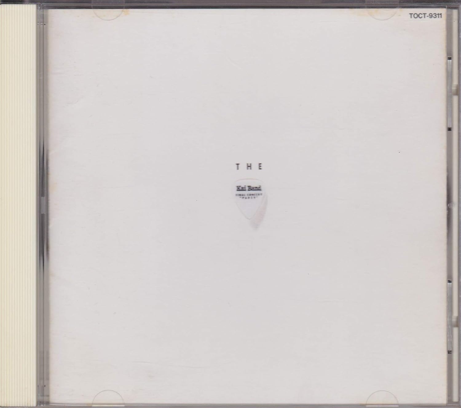 

CD KAI BAND - THE Kai Van D TOCT9311 Japan Japanese Pop/Rock Used