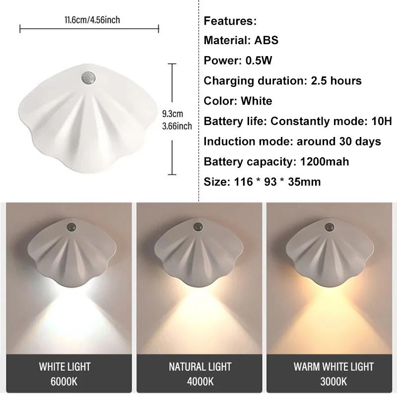 17 Models Remote Control Wall Light Touch Night Light 360 Degree Rotation Bedroom Bedside Light RGB Color Change Dimmable