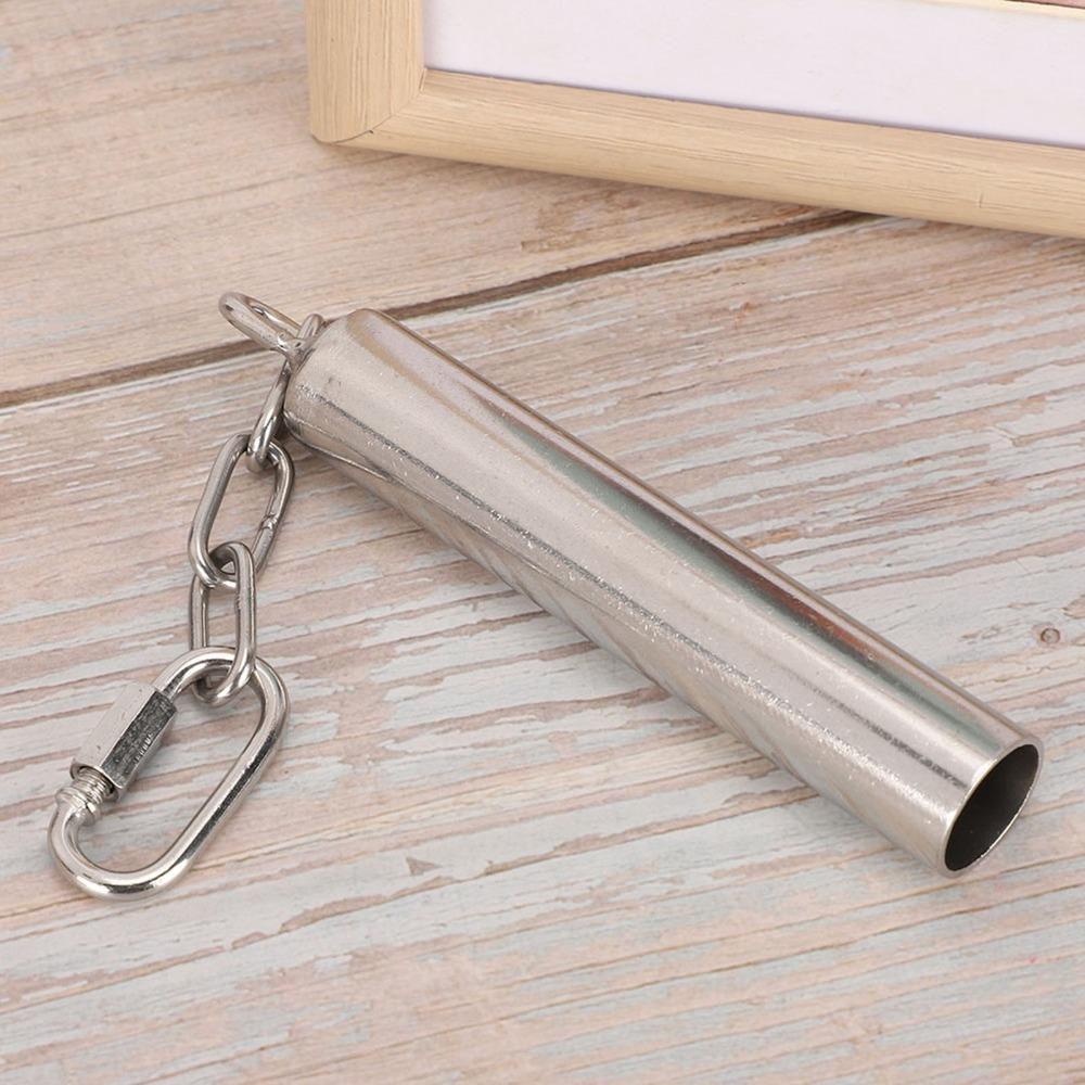 Heavy Duty Stainless Steel Bell Sweet Sound Parrot Bell Toy Durable Hanging Bell Toy Bird Cage Use