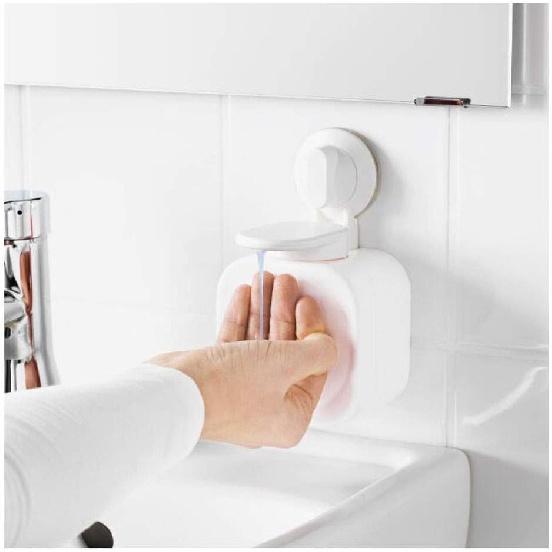 Soap Dispenser, Wall-Mounted Soap Dispenser for Bathroom & Kitchen, Dishwashing Press Type, Suction Cup, Lotion Bottle, Lotion Dispenser