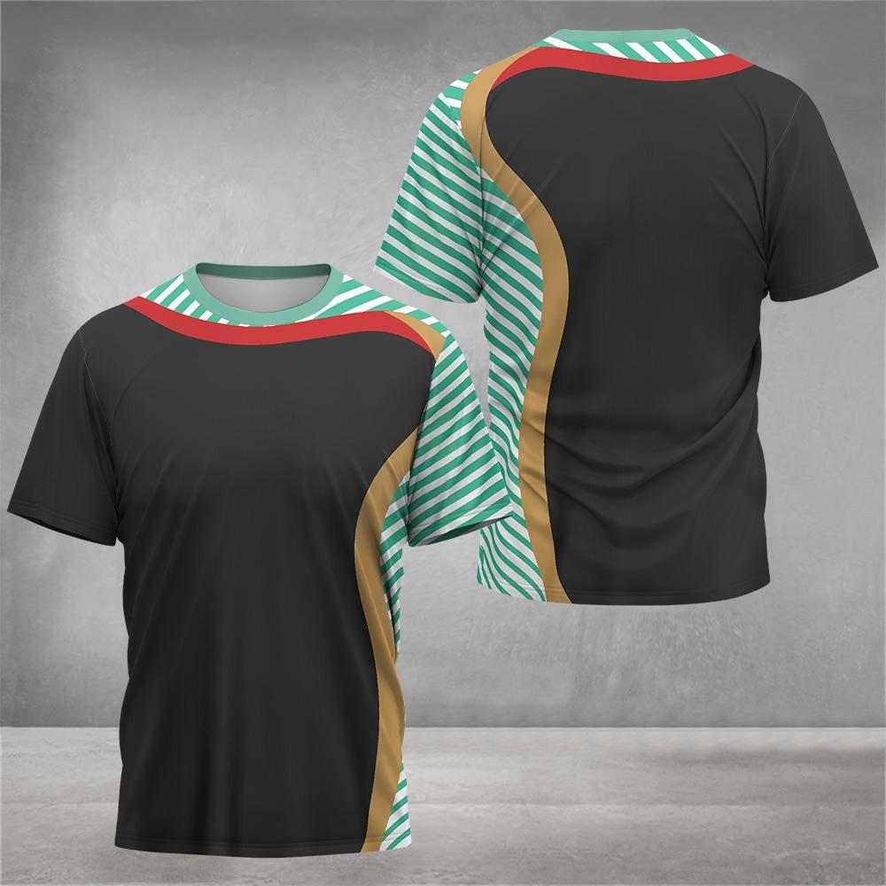 Badminton Tennis Sports Men's T Shirt Casual O-neck Loose Short Sleeve Tops Fashion 3D Print Gym T-shirt Man Outdoor Running Tee