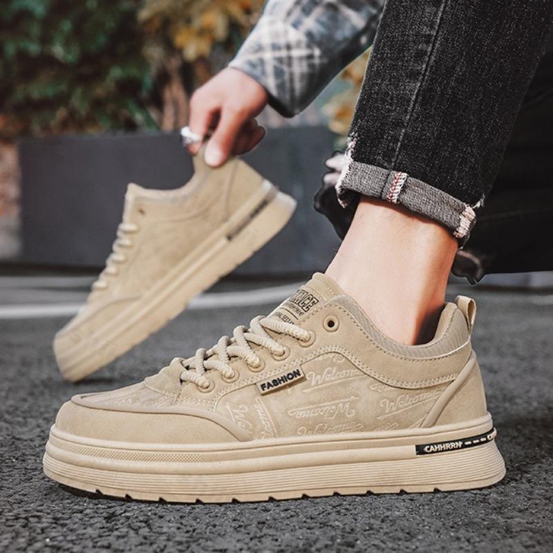 Fashion 2025 Summer New Men's Fashion Trend Casual Shoes Comfortable Versatile Outdoor Sports Shoes Non slip Slip on Platform sneakers