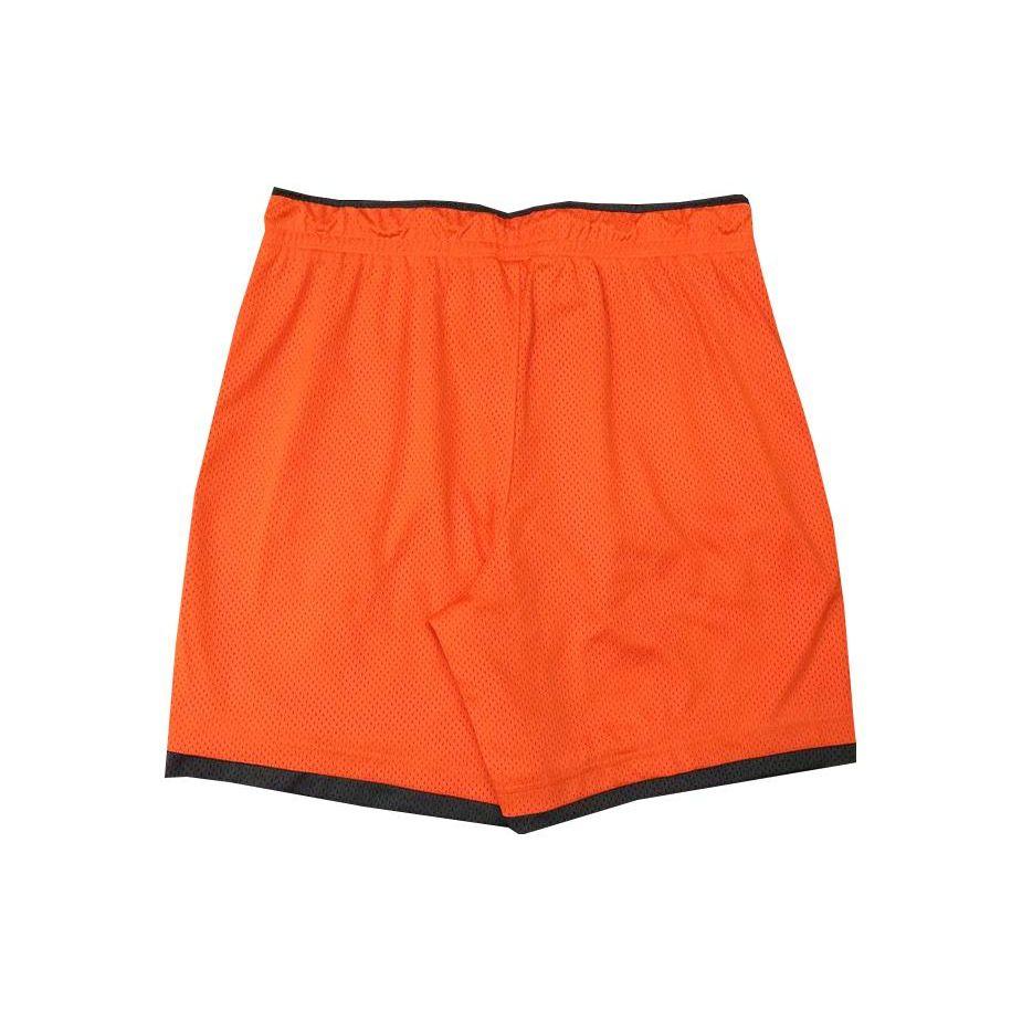 Jordan Mesh Breathable Basketball Shorts Men Bottoms Orange DX6601-869