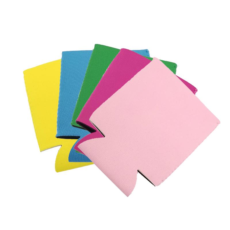 5 Stück Bierhüllen Camping Dosenbecher Soda Abdeckung Neopren Getränkekühler Tragbare Flasche Outdoor Hülle für Party Hochzeit Geburtstag