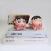 1Pc Mobile Phone Support Crayon Shin-Chan Desktop Phone Holder Stand Cute Cartoon Tablet Ornament Home Decoration Toys