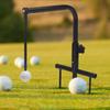 Supporto Allenatore Swing da Golf con Altezza Regolabile per Allenamento Indoor Outdoor prodotto Di Robusto Materiale Metallico