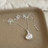 Personality Drape Metal Scent Bottle Pendant Necklaces For Women Real Gold Silver Plated Copper Adjustable O Chain Choker