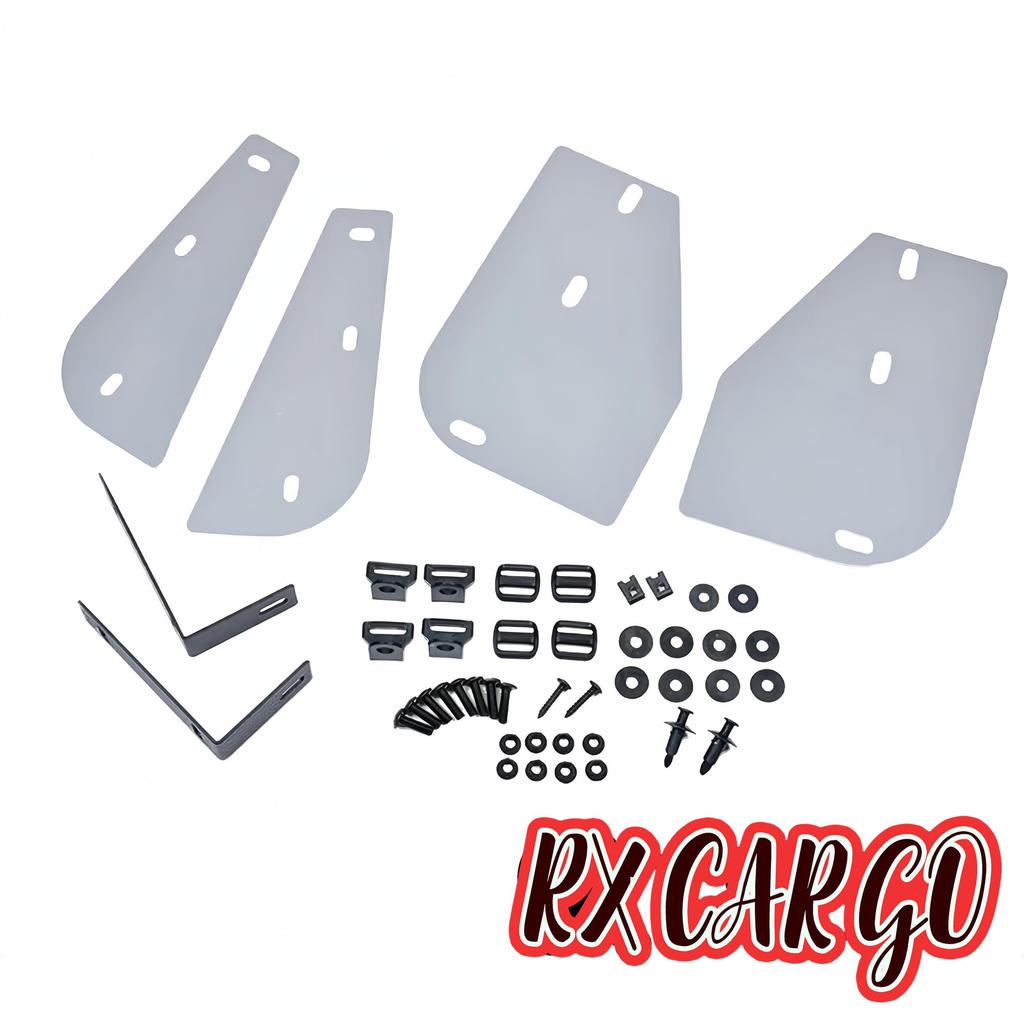 RXCARGO Außen Schlamm Custom Design für Delica D5 2007 Februar Voll-EVA Inklusive Japanischer Bedienungsanleitung Schmutzfänger, Paneele, Klappen, (CV1W, CV2W,