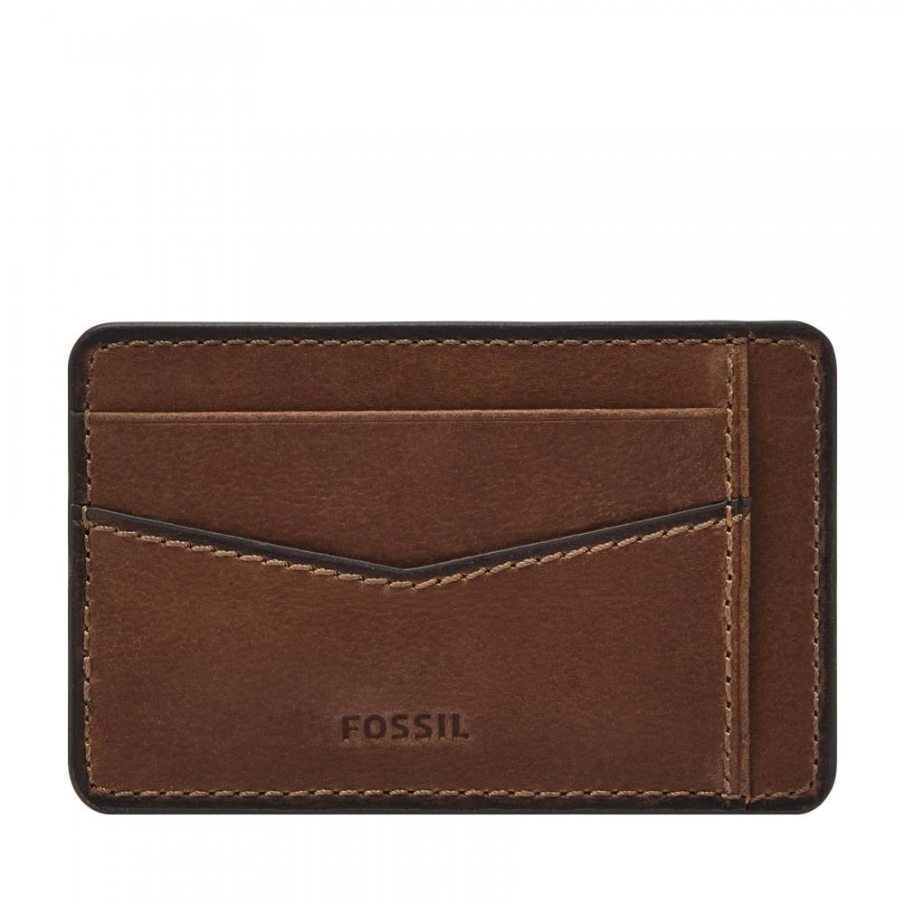 

Мужской кожаный чехол для визиток Fossil Jayden