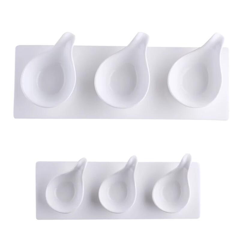 

Pure White Ceramic Serving Spoon