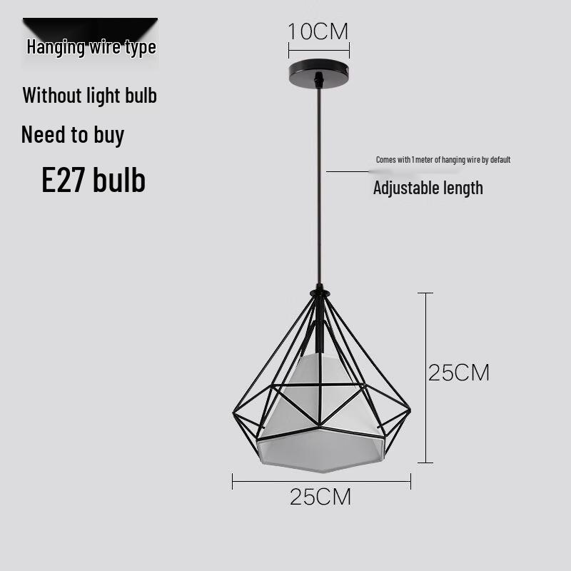 Американский ретро-люстра для столовой UOSU