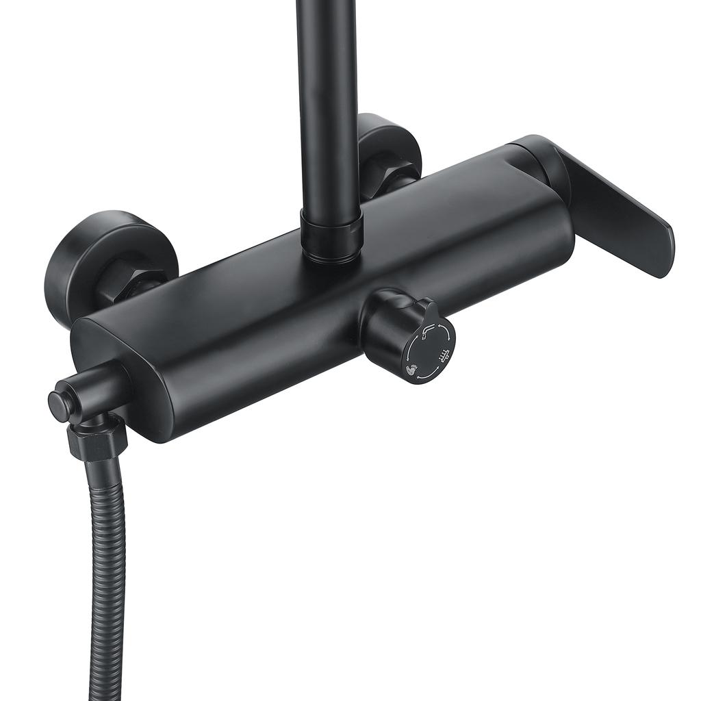 Deszczownica z baterią WEZER INX16B-20-BLACK