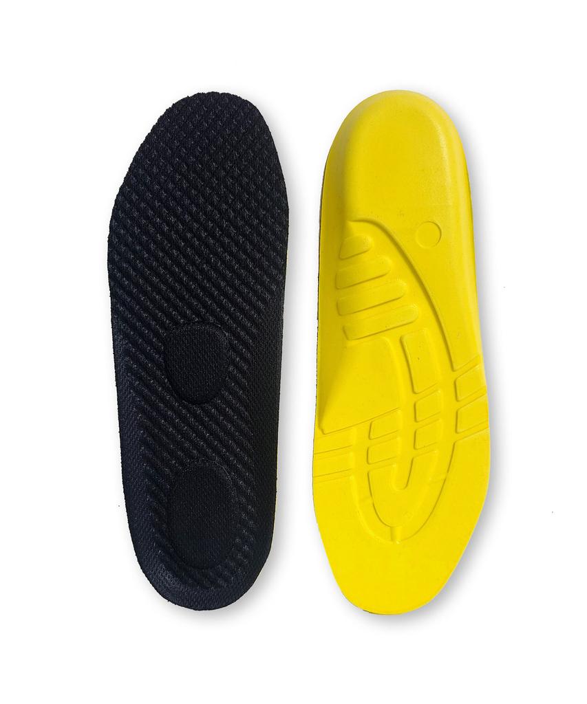 Box&Cox High-Elasticity Pu Functional Cushion Insoles Black