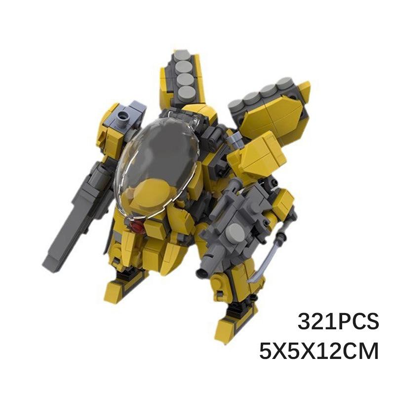 

Building Block Is Compatible With Af-05 War Mecha, Building Block Toy Model Small Ornament Puzzle Children