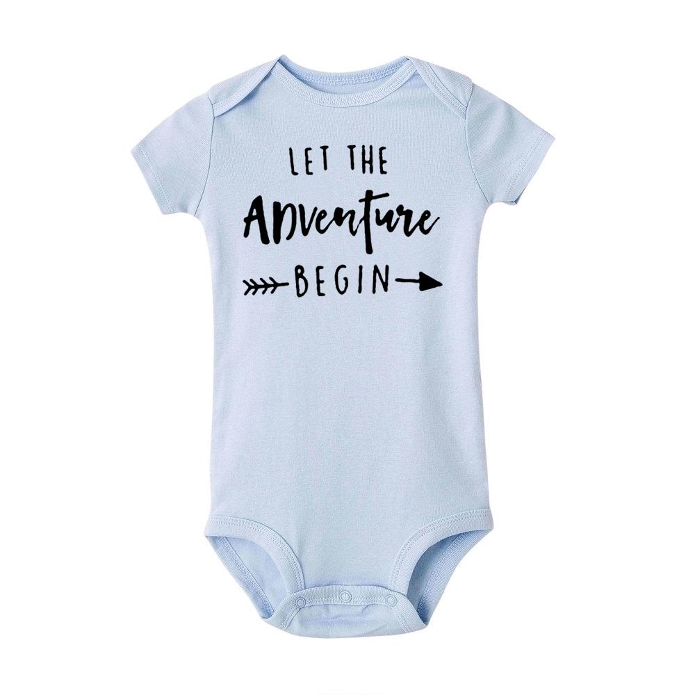 let the adventure begin romper