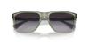 Sunglasses EA4047 SHINY TRANSPARENT GREEN 56 [Emporio Armani] Men's