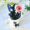 Ghibli Goods Kikis Delivery Service Single Flower Vase Mischievous Jijis Play (2026) Studio Gift Jiji Cat Character Cute Stylish Interior Plants