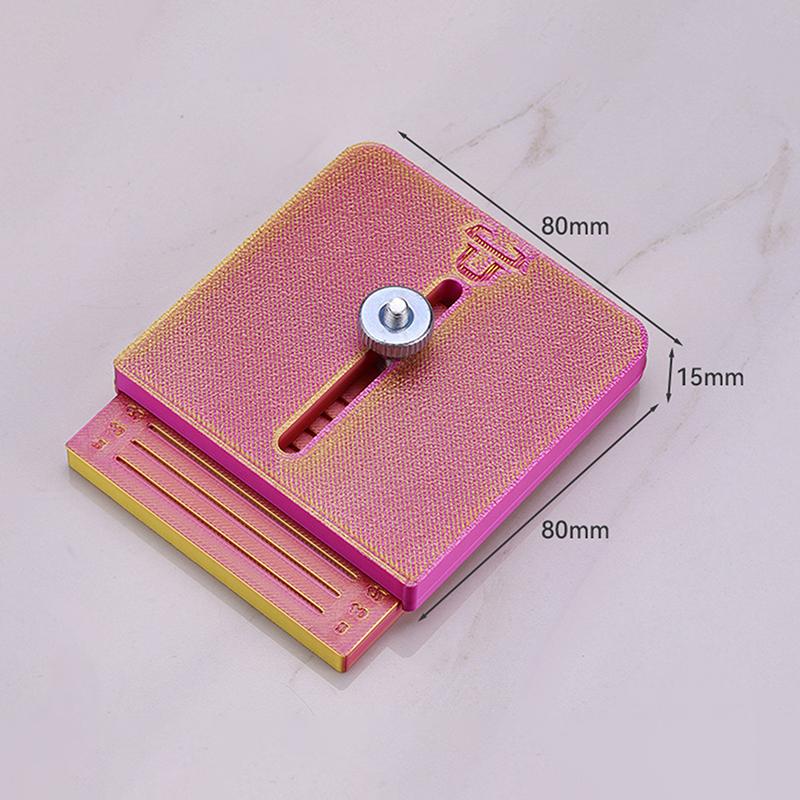 

Furniture Film Tint Edge Cutting Small Guide Plate 5-45Mm Distance Precise Trimming Tool For Carbon Fiber Car Film Wrap фиолетовый