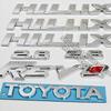 Glossy Silver Glossy Black Replacement Badge Suitable for Toyota Hilux Revo 2.8 Comes with Back Glue HH0