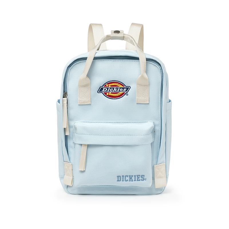Dickies Minimalist Embroidered Logo Polyester Student Backpack Women Backpack Light-Green Purple Washed-Blue DK-B009