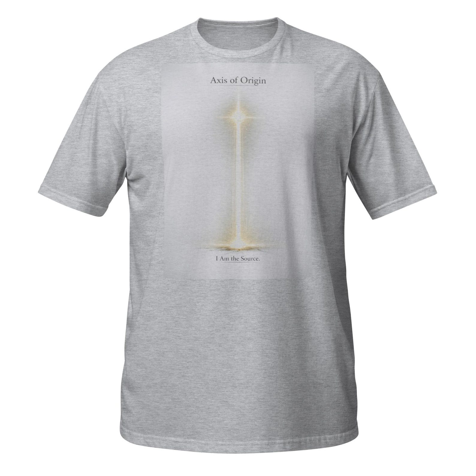 Graphic T-Shirt: Axis of Origin - Short-Sleeve Unisex T-Shirt 3XL