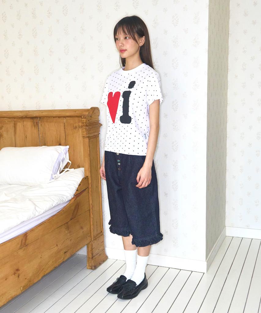 VIDEO JOCKEY Vi T-Shirt [White]