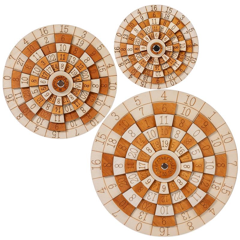 3D Wooden Math Puzzle: Ten-Level Brain-Burning Challenge