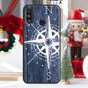 Weltkarte Kompass Nautisches Etui Für Huawei Honor 50 70 X7 X8 X9 P50 P30 Pro P20 P40 Lite Nova 9 P Smart 2019 Hülle