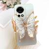 Neu Für Huawei nova 12 5G BLK-AL00 Hülle Luxus Blume Schmetterling Silikon Rückseite Für Huawei Nova12 5G Handyhüllen Bumper