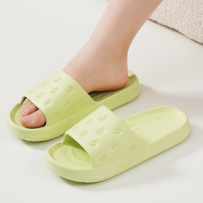 Mules EVA pour femmes pour l'été, Sandales de bain unies pour intérieur/extérieur