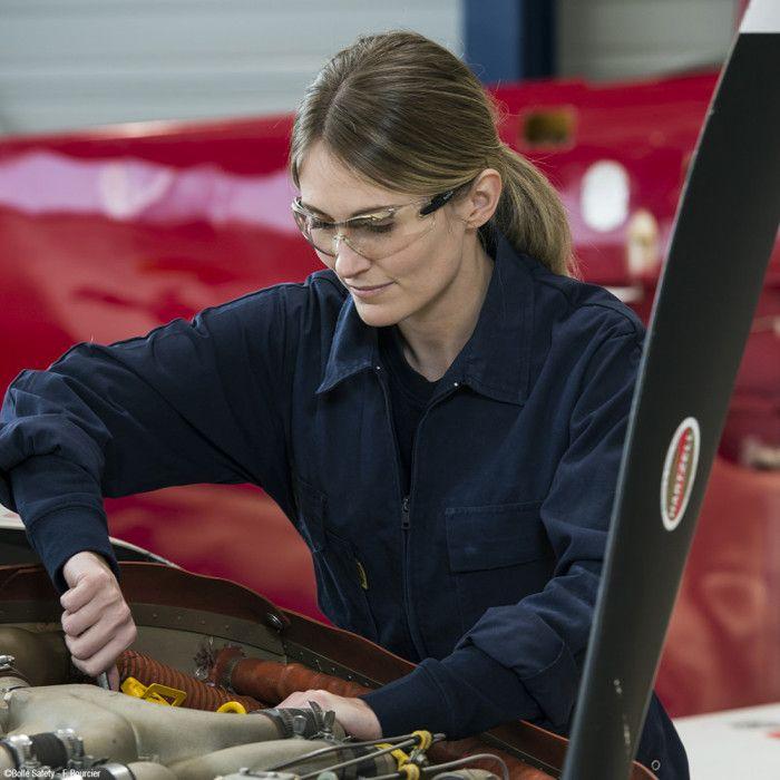 Lunettes de sécurité - bollé - cobra - transparentes - anti-rayures - anti-buée