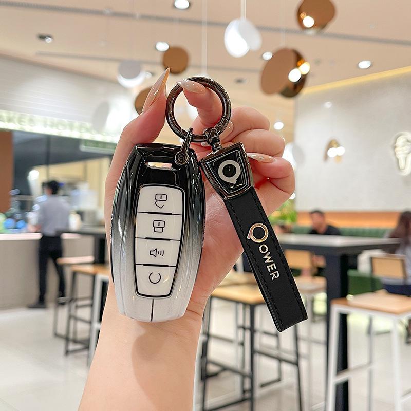 High-Grade Metal Key Case for 2020-2024 Great Wall Po Off-road Vehicles