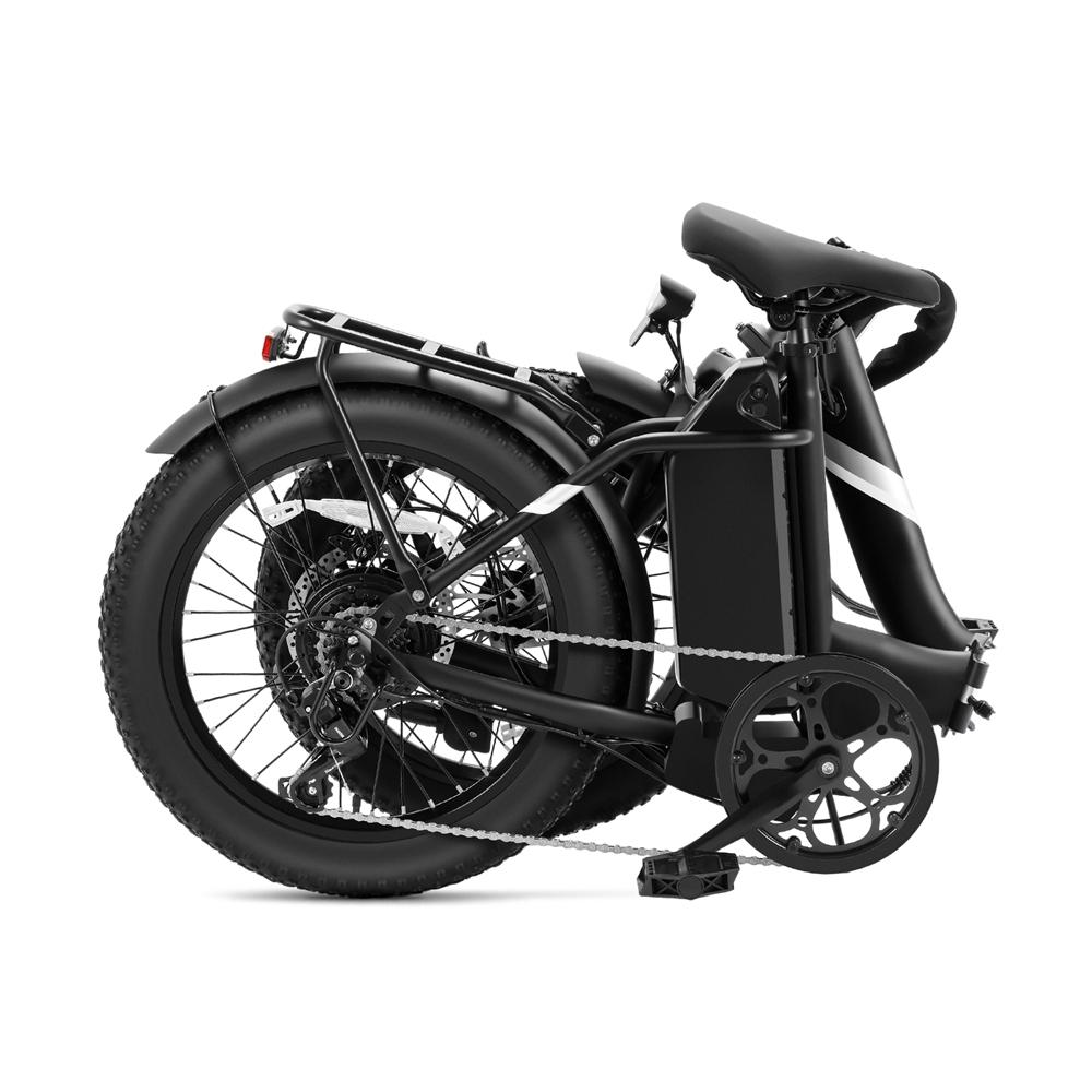 Touroll S3 Schwarz EU-Stecker Step-Through 20 Zoll 36V13Ah 250W E-Bike